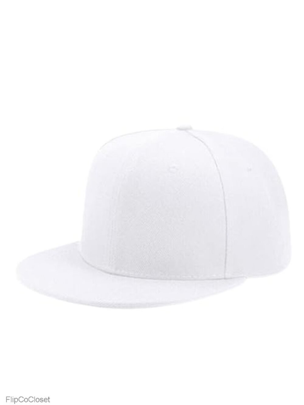 Classic Snapback Hat Hip Hop Style Flat Bill Adjustable Cotton Cap for Baseball